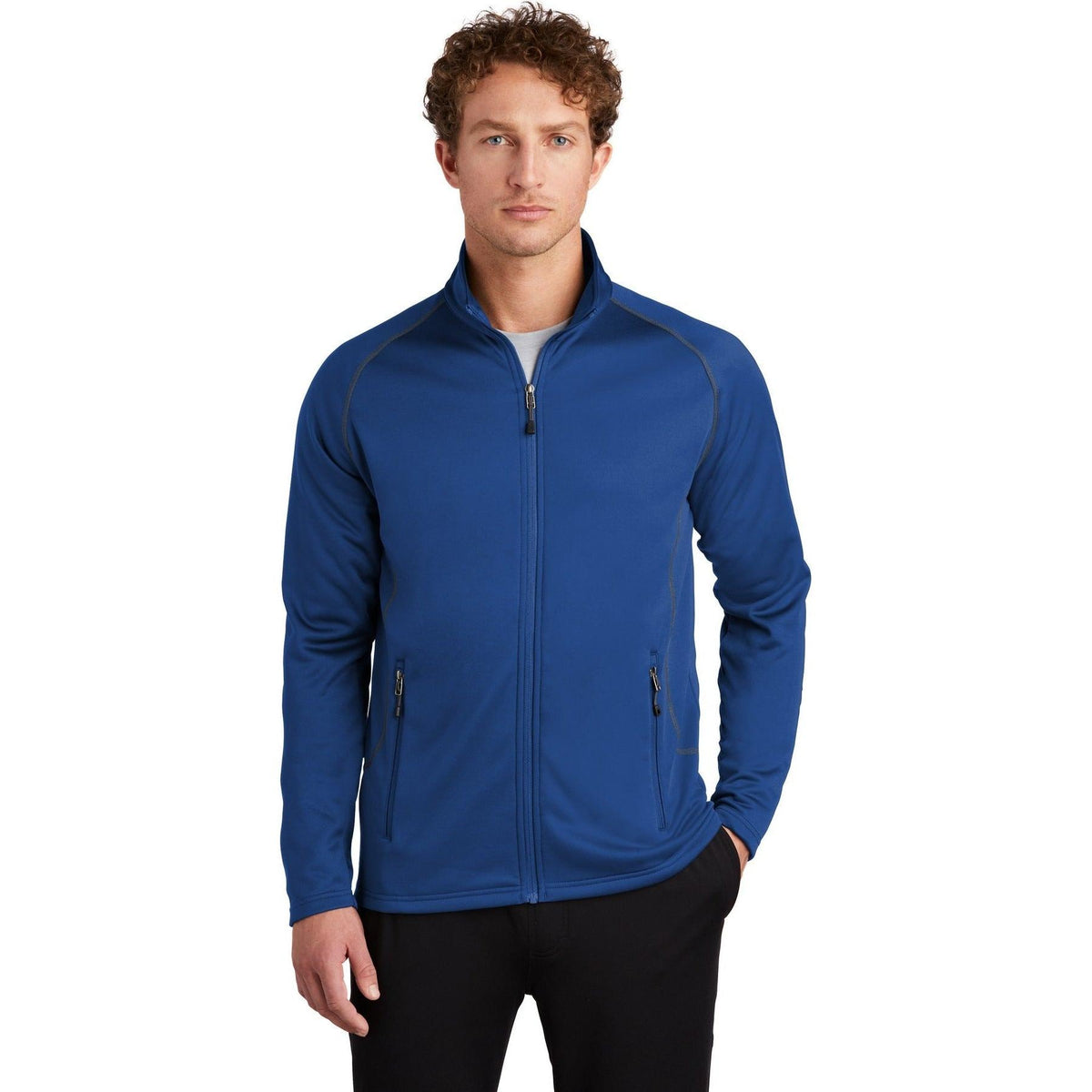 no-logo Eddie Bauer Smooth Fleece Base Layer Full-Zip-Regular-Eddie Bauer-Thread Logic