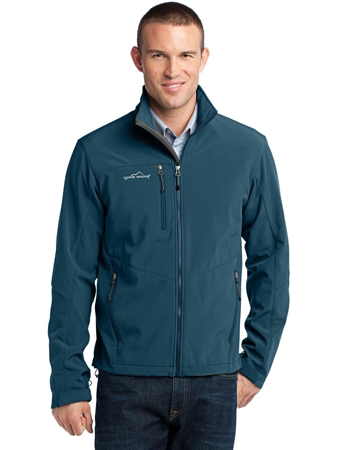 no-logo Eddie Bauer Soft Shell Jacket-Regular-Eddie Bauer-Thread Logic