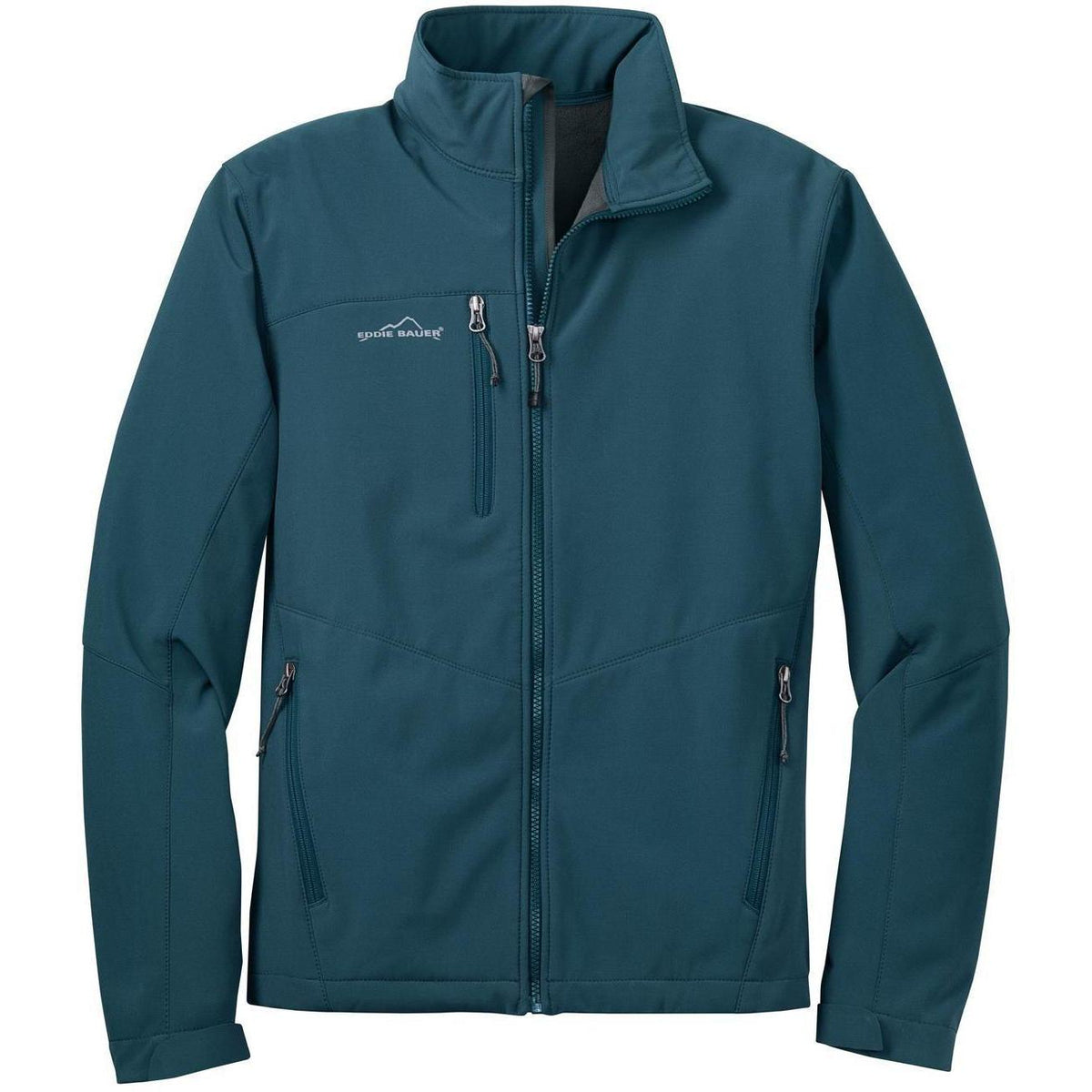 no-logo Eddie Bauer Soft Shell Jacket-Regular-Eddie Bauer-Dark Adriatic-S-Thread Logic