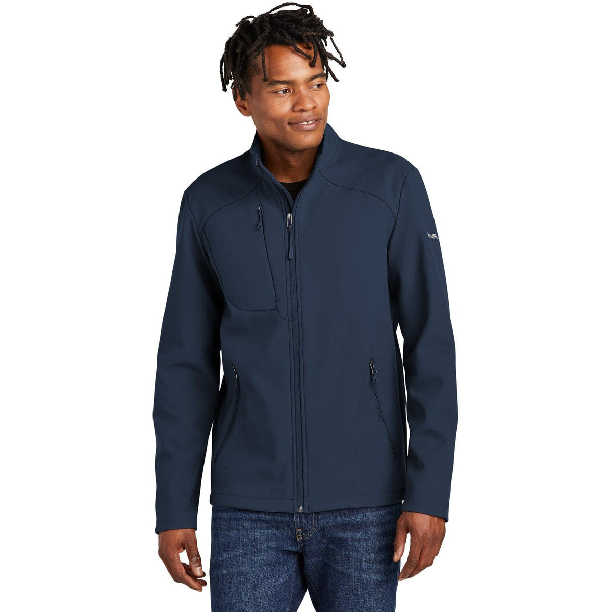 no-logo Eddie Bauer Stretch Soft Shell Jacket-Regular-Eddie Bauer-Thread Logic