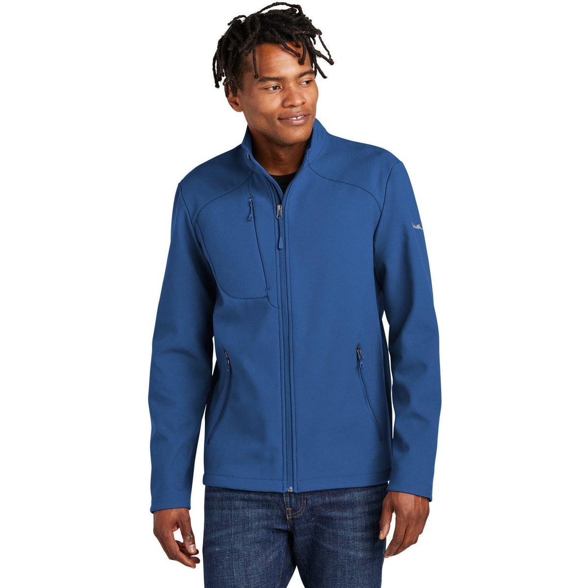 no-logo Eddie Bauer Stretch Soft Shell Jacket-Regular-Eddie Bauer-Thread Logic
