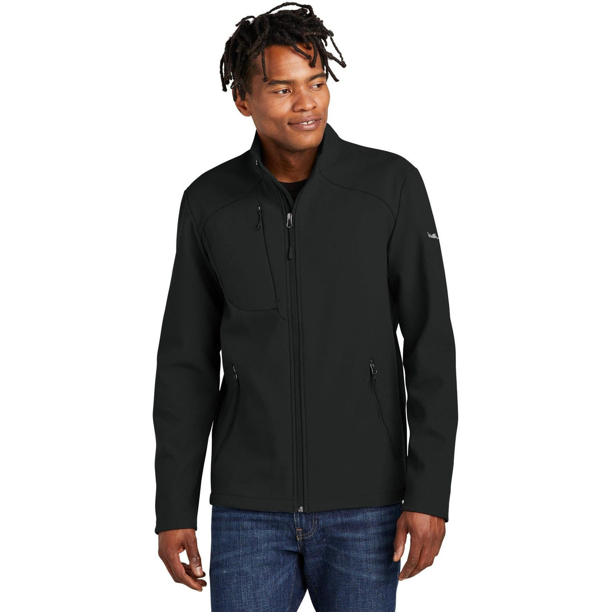 no-logo Eddie Bauer Stretch Soft Shell Jacket-Regular-Eddie Bauer-Thread Logic
