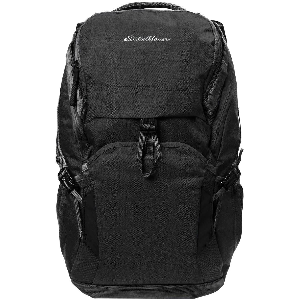 no-logo Eddie Bauer Tour Backpack-Regular-Eddie Bauer-Black-Thread Logic