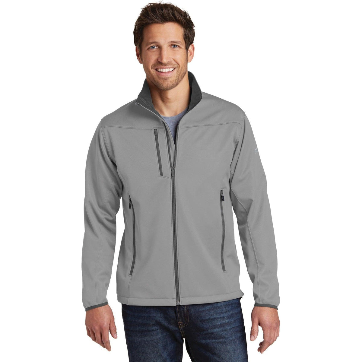 no-logo Eddie Bauer Weather-Resist Soft Shell Jacket-Regular-Eddie Bauer-Thread Logic