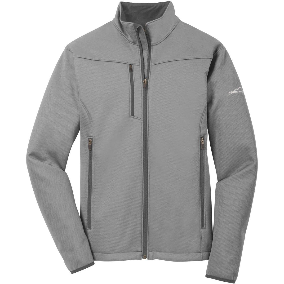 no-logo Eddie Bauer Weather-Resist Soft Shell Jacket-Regular-Eddie Bauer-Chrome-S-Thread Logic