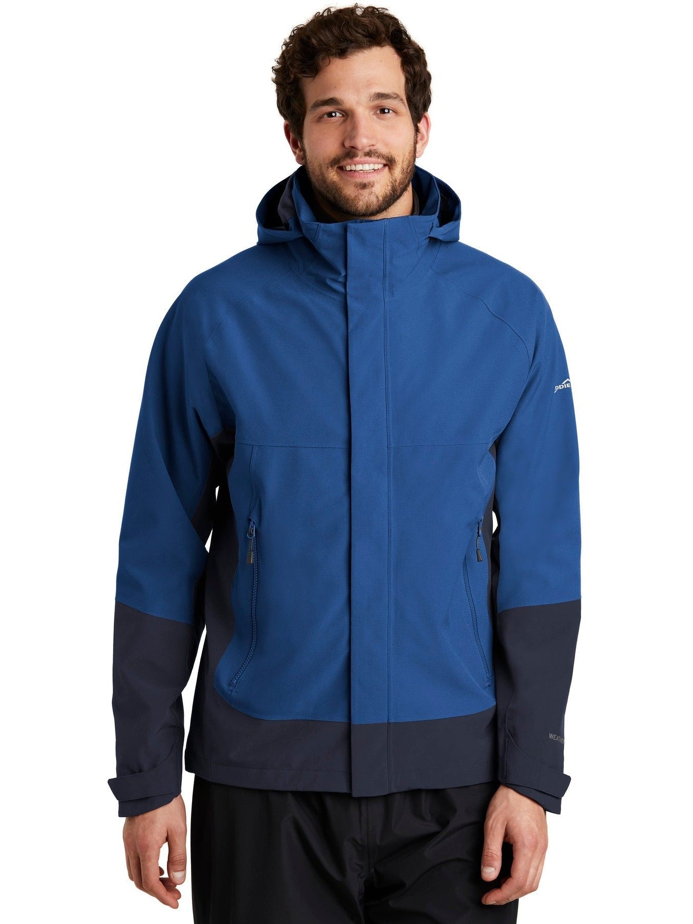 no-logo Eddie Bauer WeatherEdge Jacket-Regular-Eddie Bauer-Cobalt Blue/River Blue Navy-XS-Thread Logic