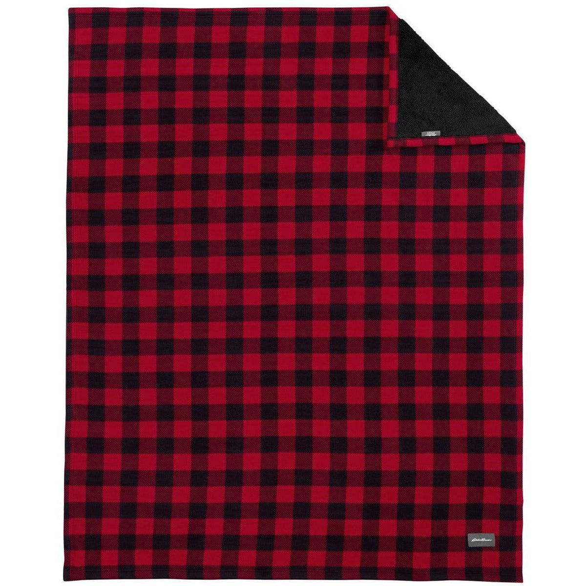 no-logo Eddie Bauer Woodland Blanket-Regular-Eddie Bauer-Radish/Black-1 Size-Thread Logic
