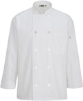 Edwards 10 Button Chef Coat with Mesh