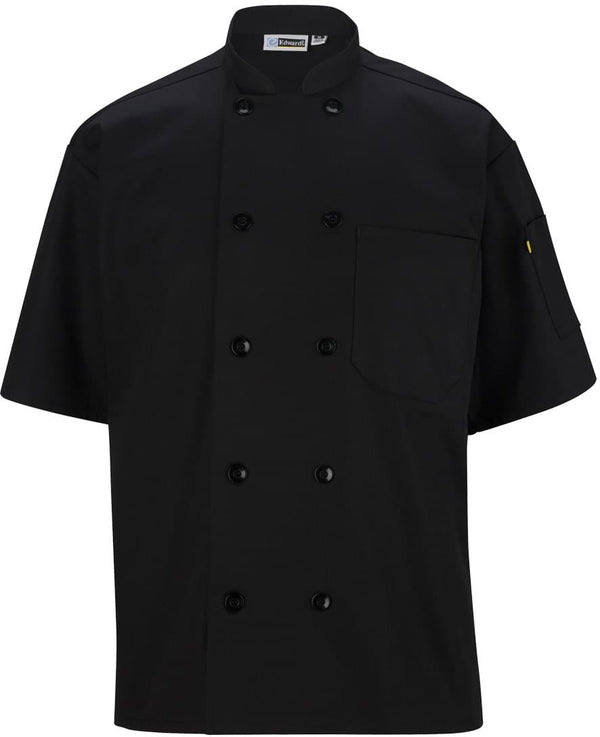 Edwards 10 Button Short Sleeve Chef Coat