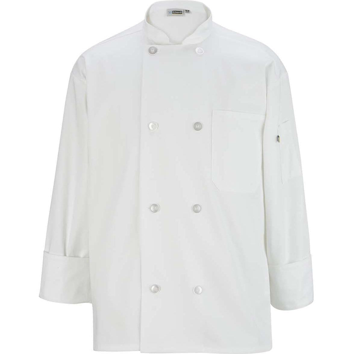 no-logo Edwards 10 Knot Button Long Sleeve Chef Coat