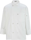 Edwards 10 Knot Button Long Sleeve Chef Coat