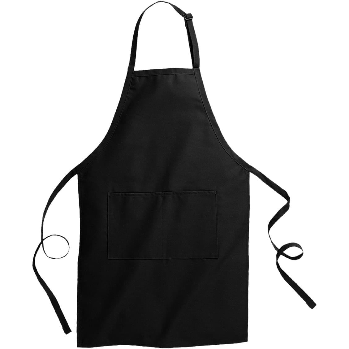 no-logo Edwards 2 Pocket Butcher Apron-APRONS-Edwards-Black-1 Size-Thread Logic