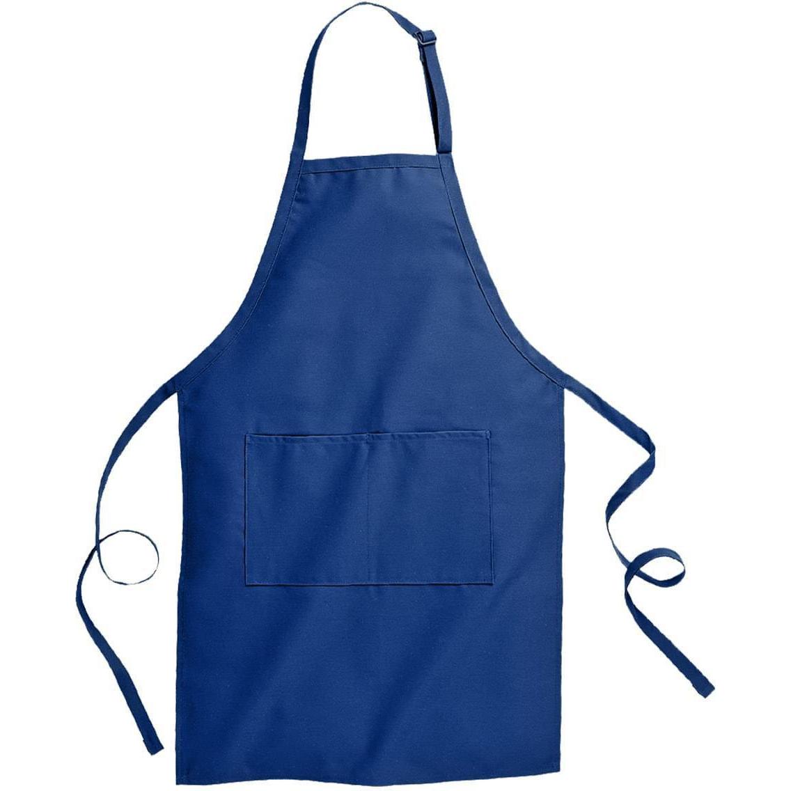 no-logo Edwards 2 Pocket Butcher Apron-APRONS-Edwards-Royal-1 Size-Thread Logic