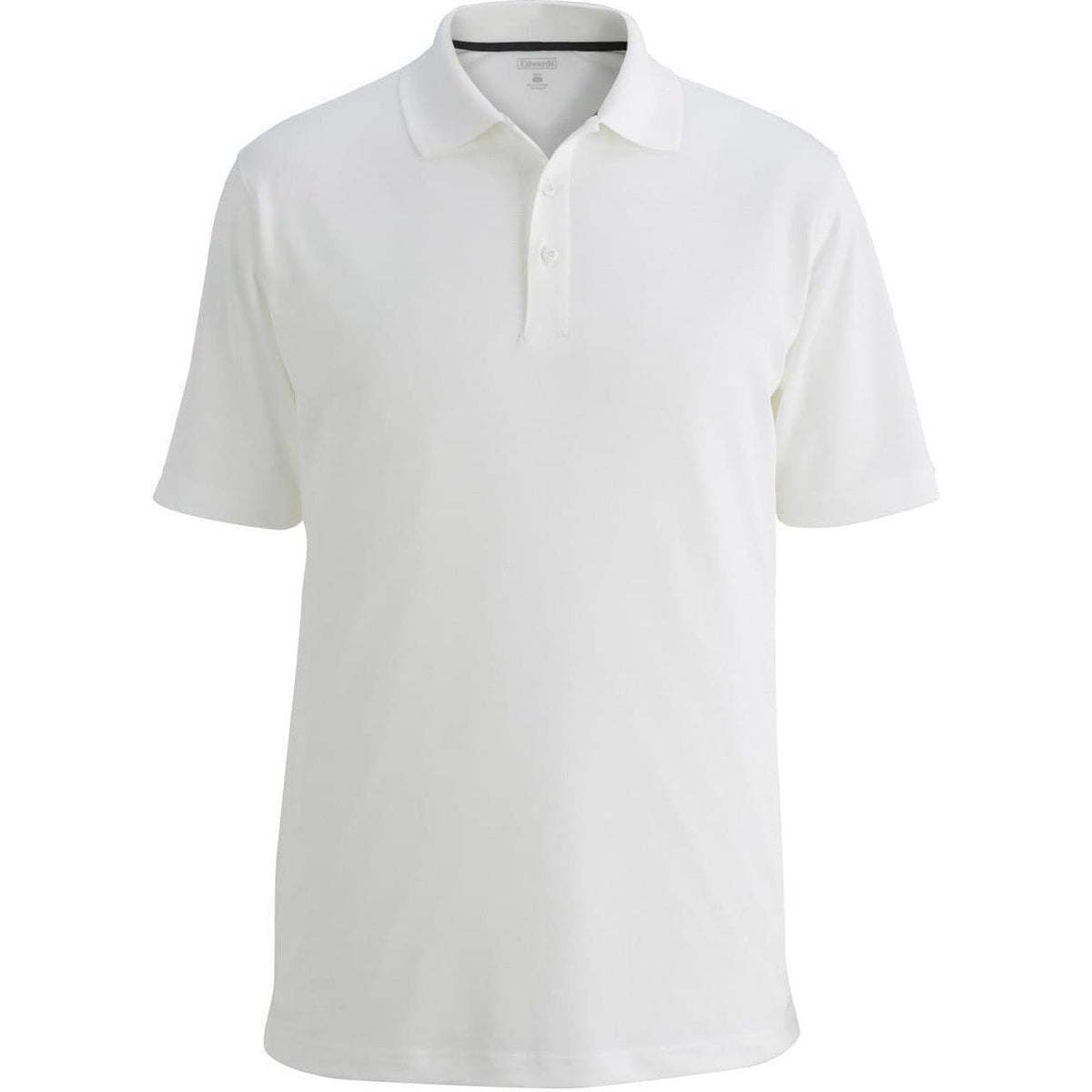 no-logo Edwards Airgrid Snag Proof Polo-Men's Polos-Edwards-White (Discontinued)-S-Thread Logic