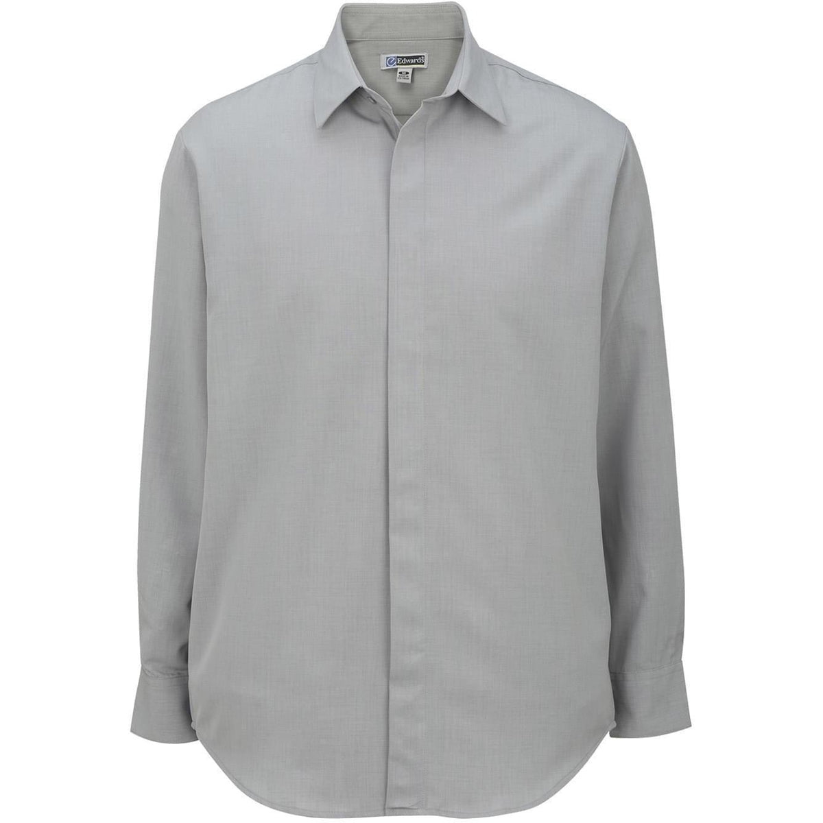 no-logo Edwards Bastiste Cafe Shirt-Dress Shirts-Edwards-Platinum-S-Thread Logic