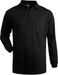 Edwards Blended Pique Long Sleeve Polo