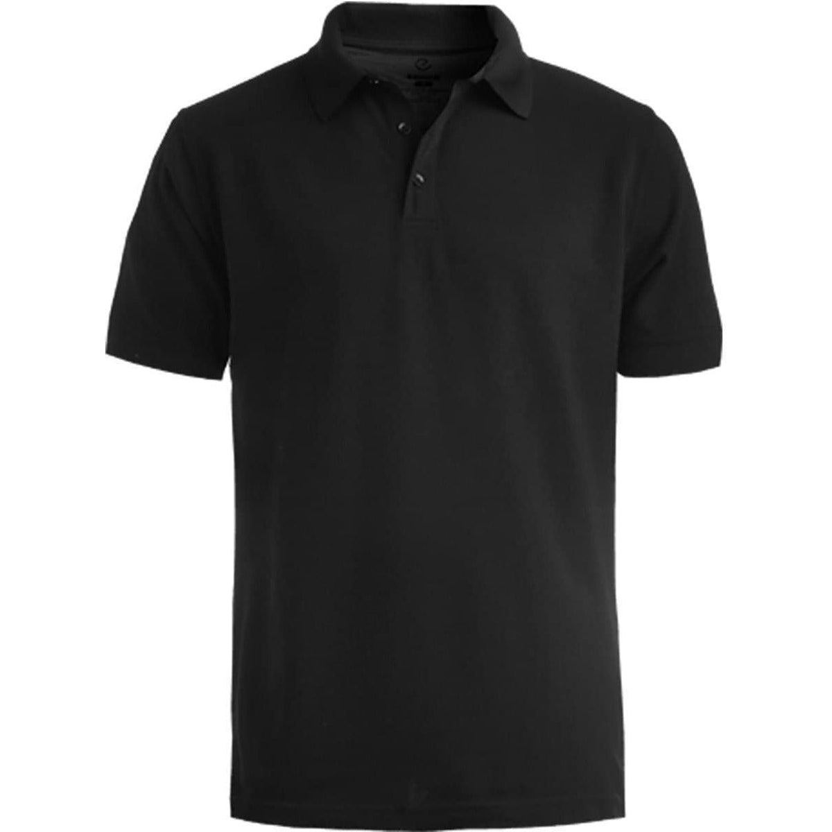 logo-left Edwards Blended Pique Short Sleeve Polo
