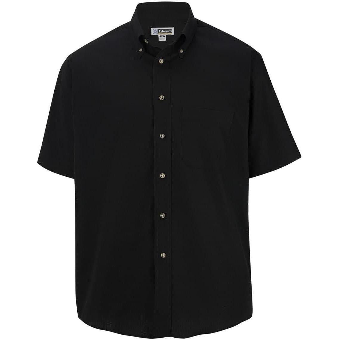 no-logo Edwards Easy Care Short Sleeve Poplin Shirt