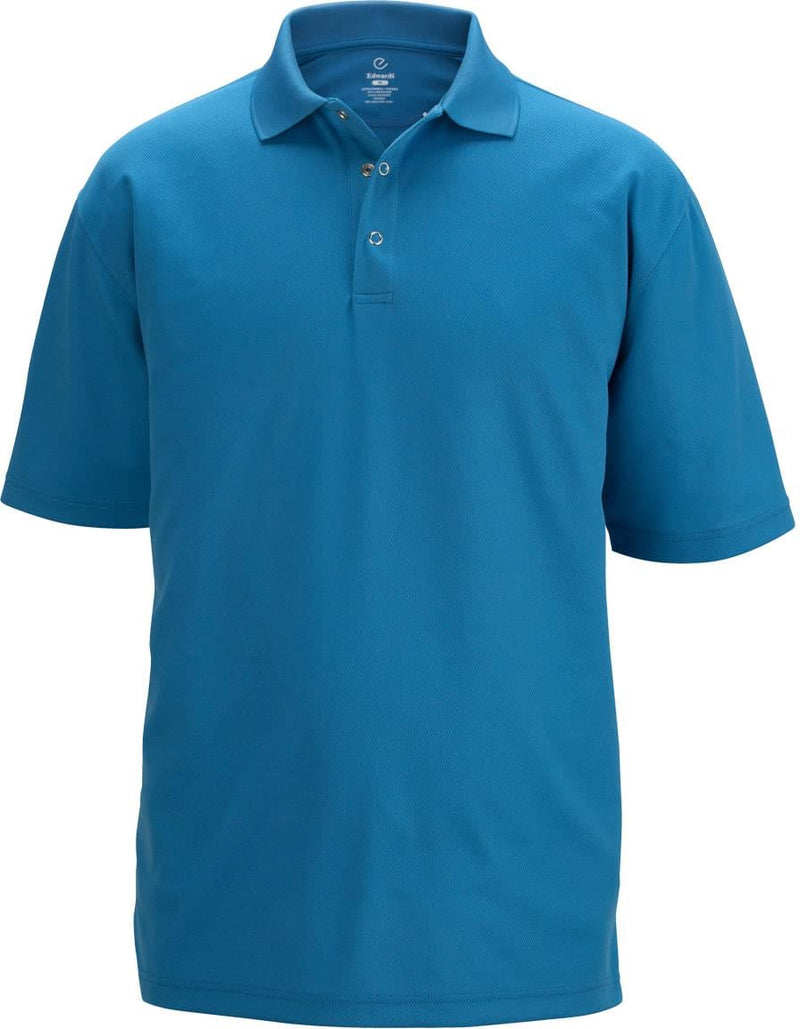 Edwards Food Service Mesh Polo With Snap Front