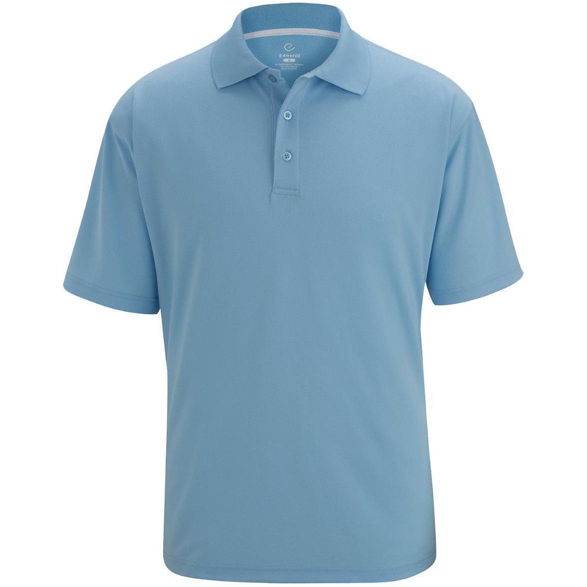 no-logo Edwards Hi Performance Mesh Short Sleeve Polo
