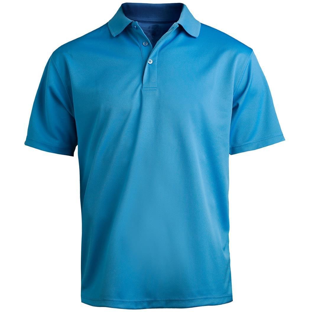 no-logo Edwards Hi Performance Mesh Short Sleeve Polo