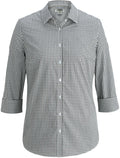 Edwards Ladies 3/4 Sleeve Stretch Broadcloth Shirt