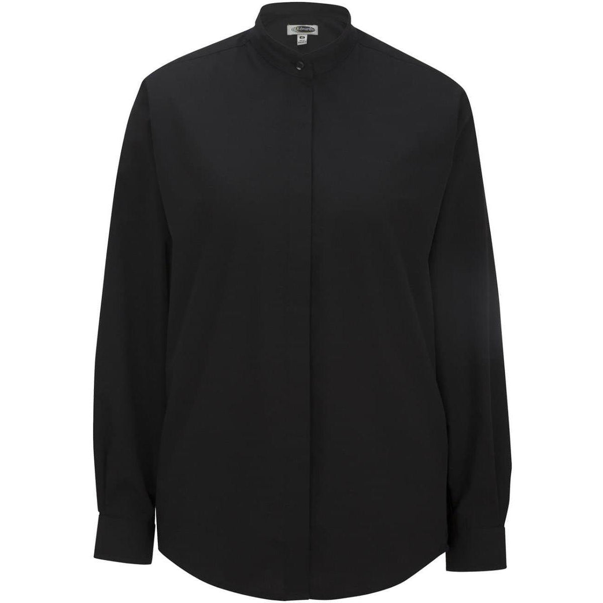 no-logo Edwards Ladies Banded Collar Shirt