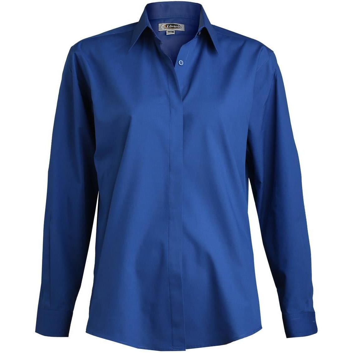 no-logo Edwards Ladies Cafe Shirt Long Sleeve