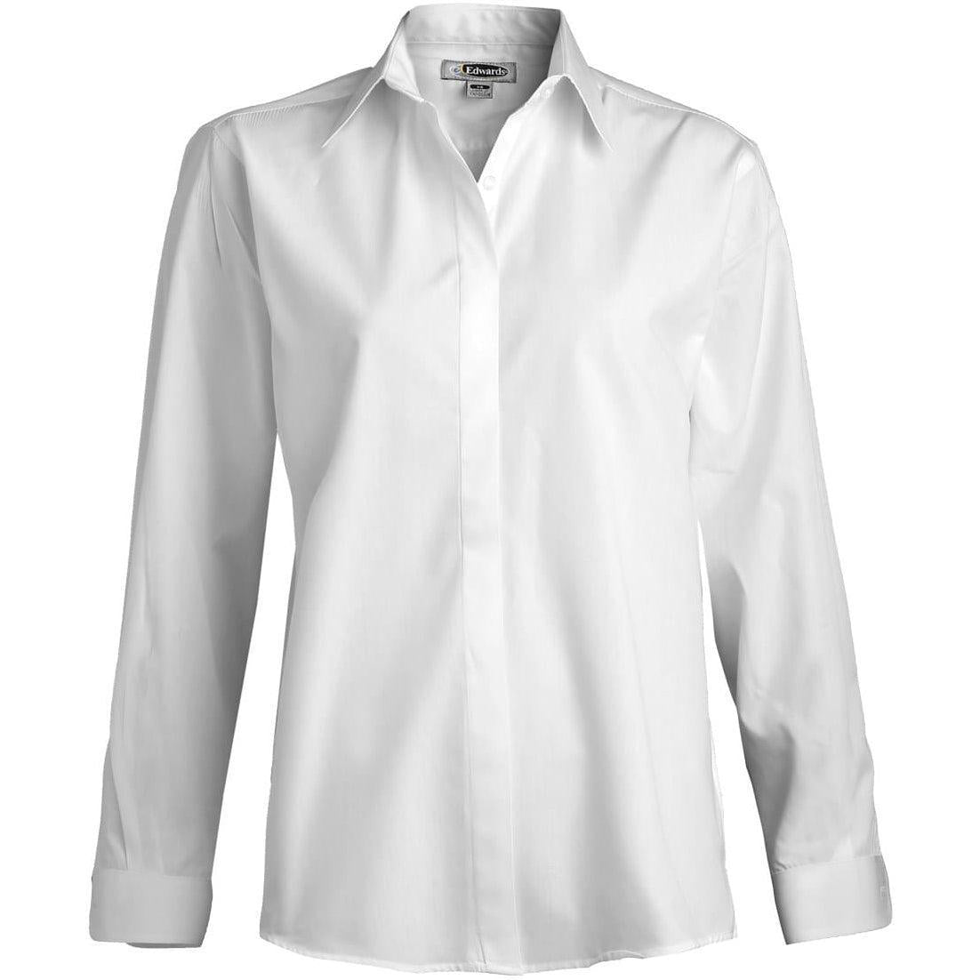no-logo Edwards Ladies Cafe Shirt Long Sleeve
