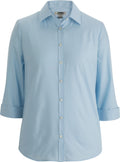 Edwards Ladies Essential Broadcloth Shirt 3/4 Sleeve