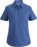 Edwards Ladies Essential Broadcloth Shirt Short Sleeve