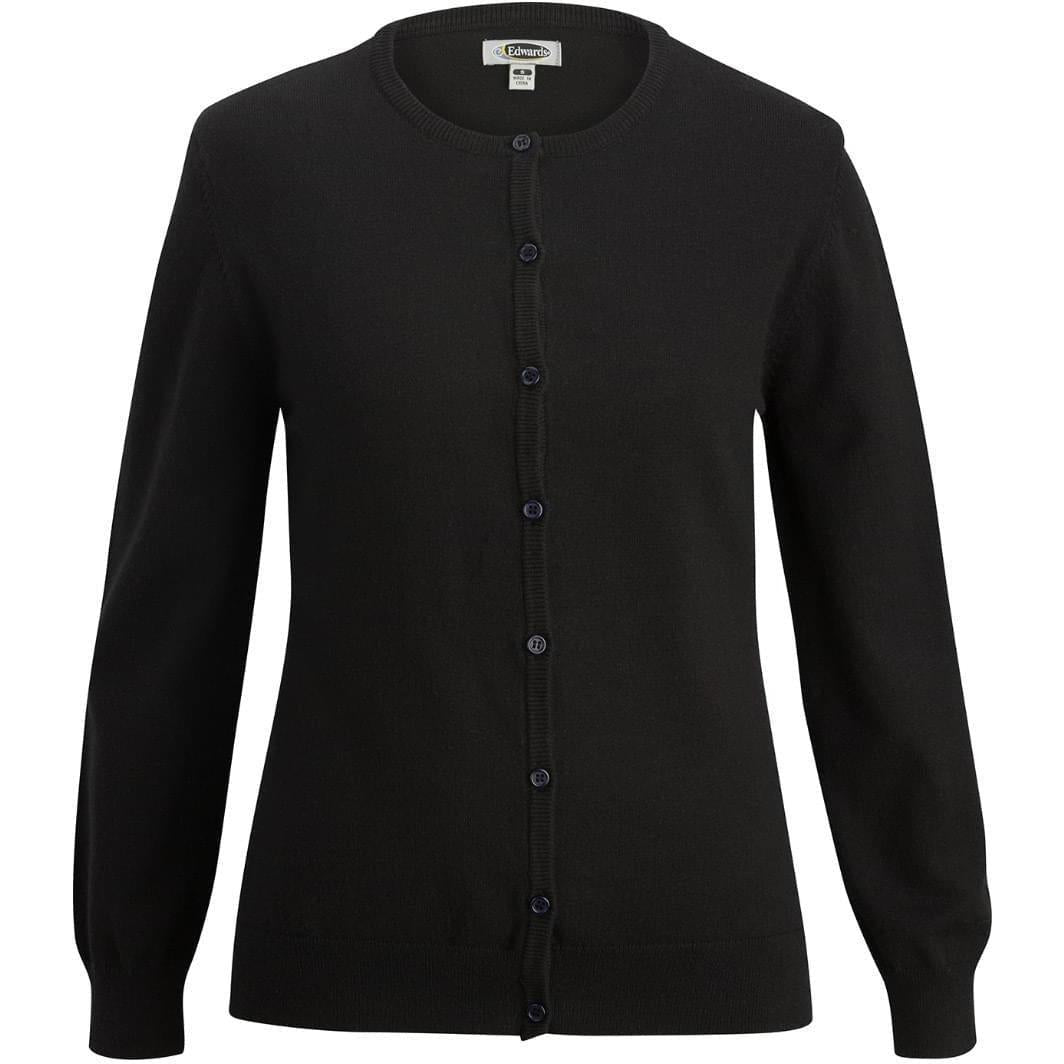 logo-left Edwards Ladies Jewel Neck Cardigan
