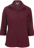 Edwards Ladies Lightweight Open Neck Poplin Blouse