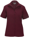 Edwards Ladies Lightweight Short Sleeve Poplin Blouse