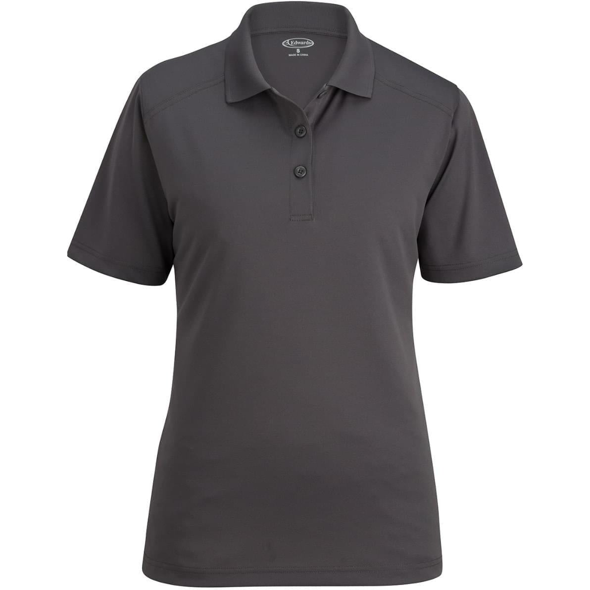 no-logo Edwards Women's Lightweight Snag Proof Polo-Ladies Polos-Edwards-Steel Grey-XS-Thread Logic