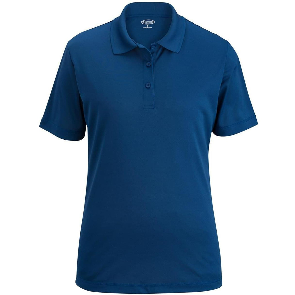 no-logo Edwards Women's Mini Pique Snag Proof Polo-Ladies Polos-Edwards-Royal-XS-Thread Logic