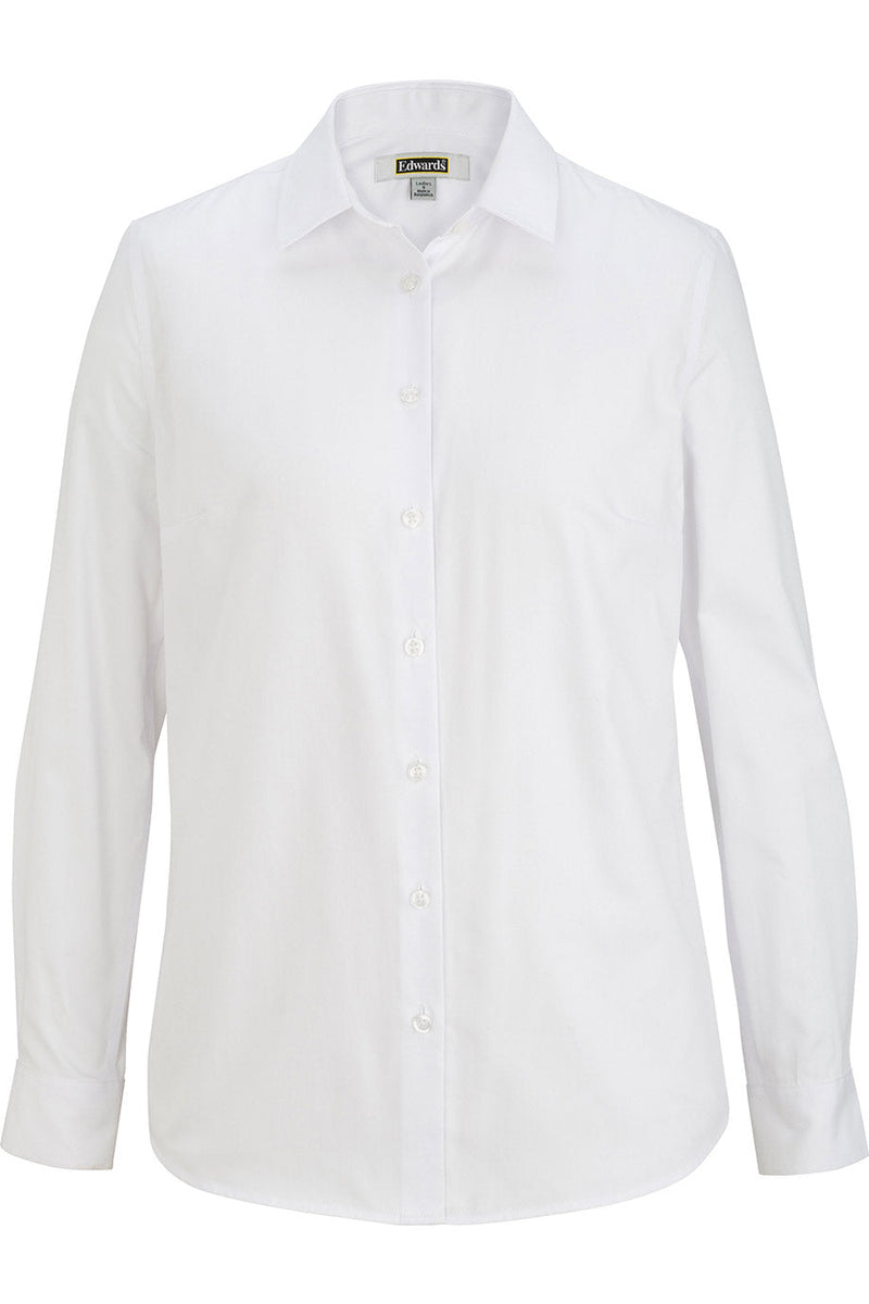 Edwards Ladies Oxford Wrinkle Free Shirt