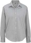 Edwards Ladies Pinpoint Oxford Shirt Long Sleeve