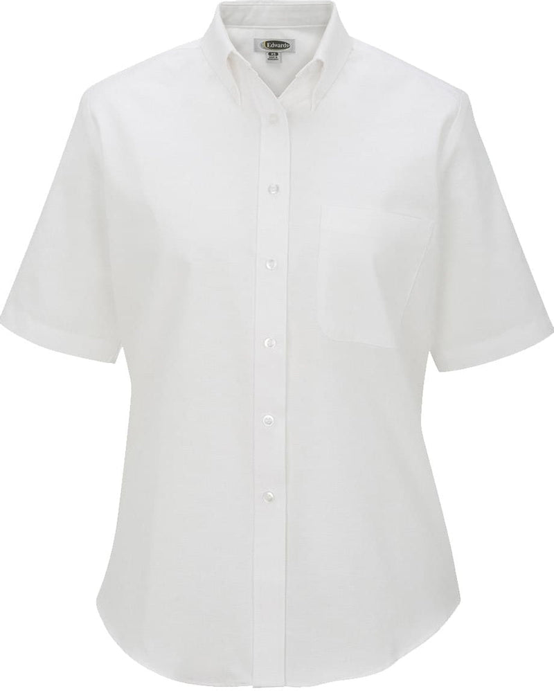 Edwards Ladies Short Sleeve Oxford Shirt