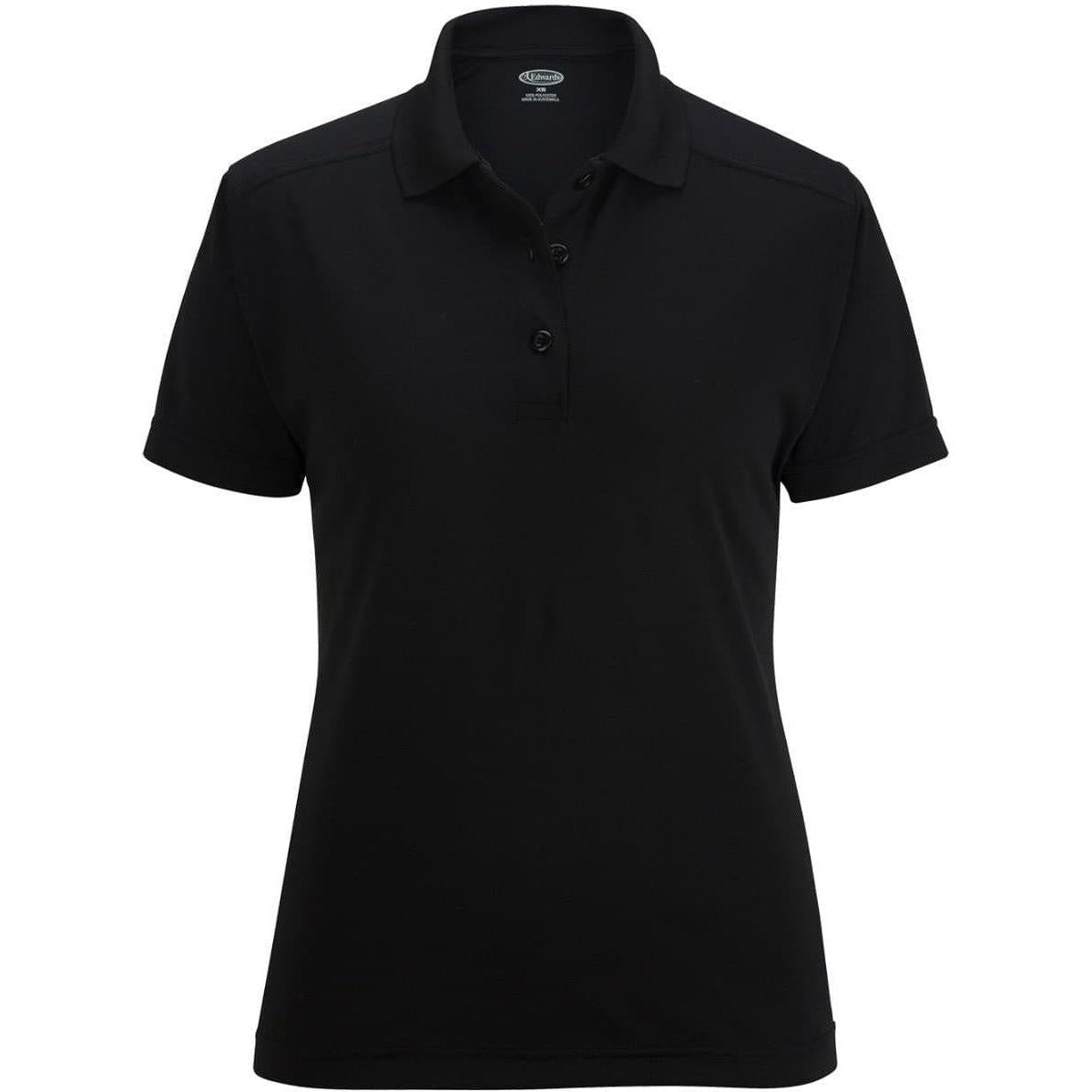 no-logo Edwards Women's Snag Proof Polo-Ladies Polos-Edwards-Black-XS-Thread Logic