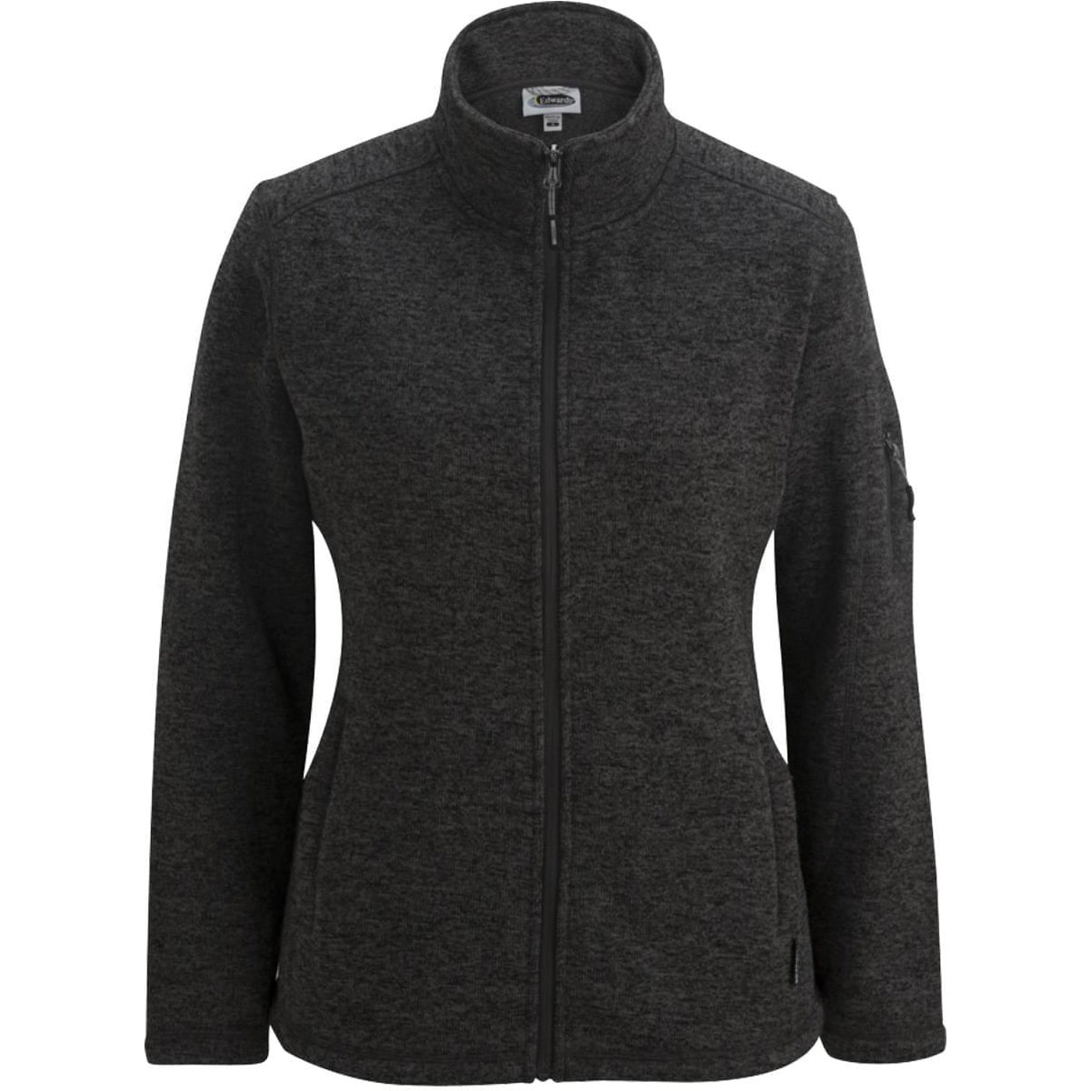 no-logo Edwards Ladies Sweater Knit Fleece Jacket