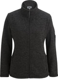 Edwards Ladies Sweater Knit Fleece Jacket