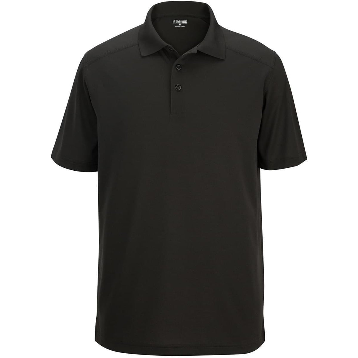 no-logo Edwards Lightweight Snag Proof Polo-Men's Polos-Edwards-Black-S-Thread Logic
