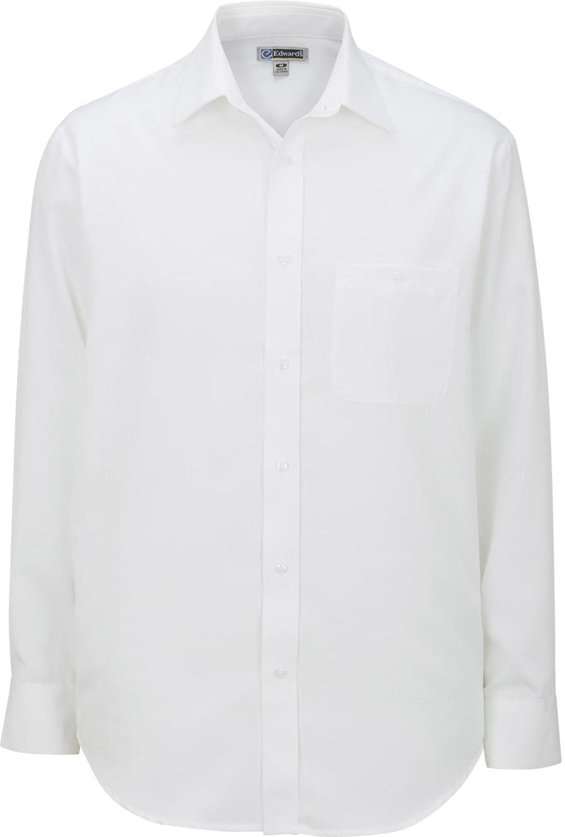 OUTLET-Edwards Long Sleeve Bastiste Cafe Shirt