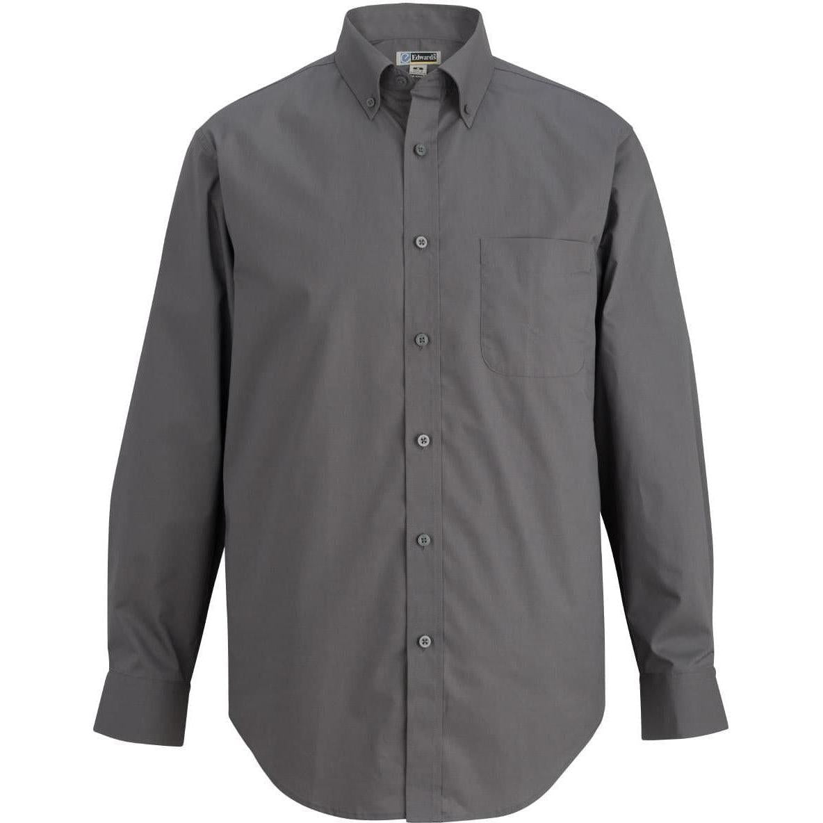 no-logo Edwards Long Sleeve Stretch Poplin Shirt