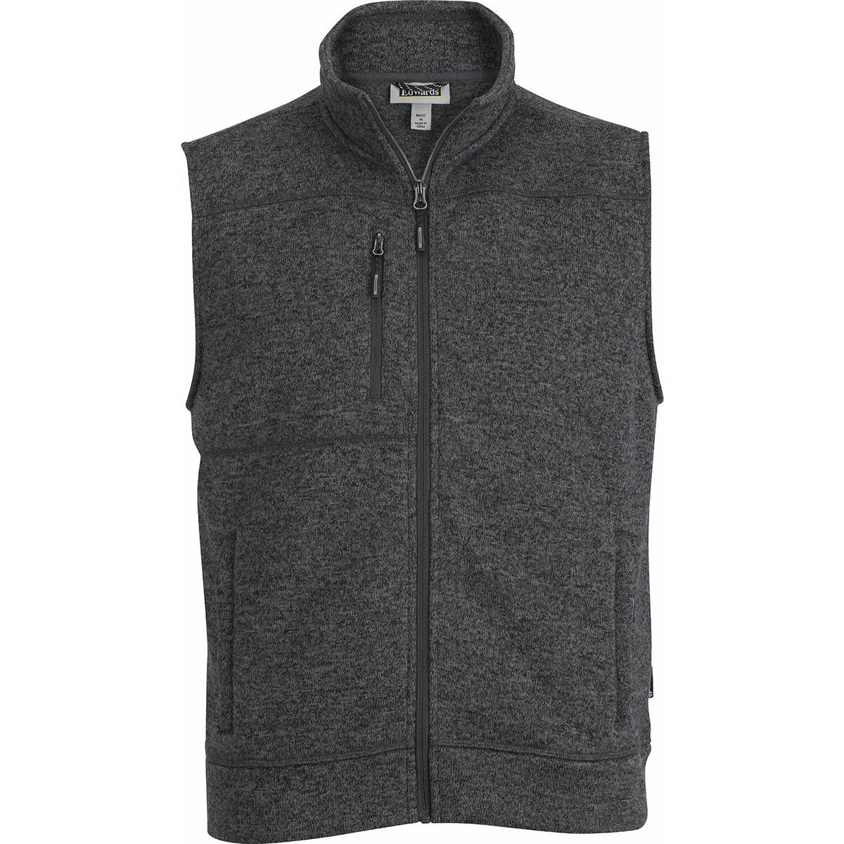no-logo Edwards Mens Sweater Knit Fleece Vest