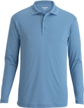 Edwards Mini Pique Snag Proof Long Sleeve Polo