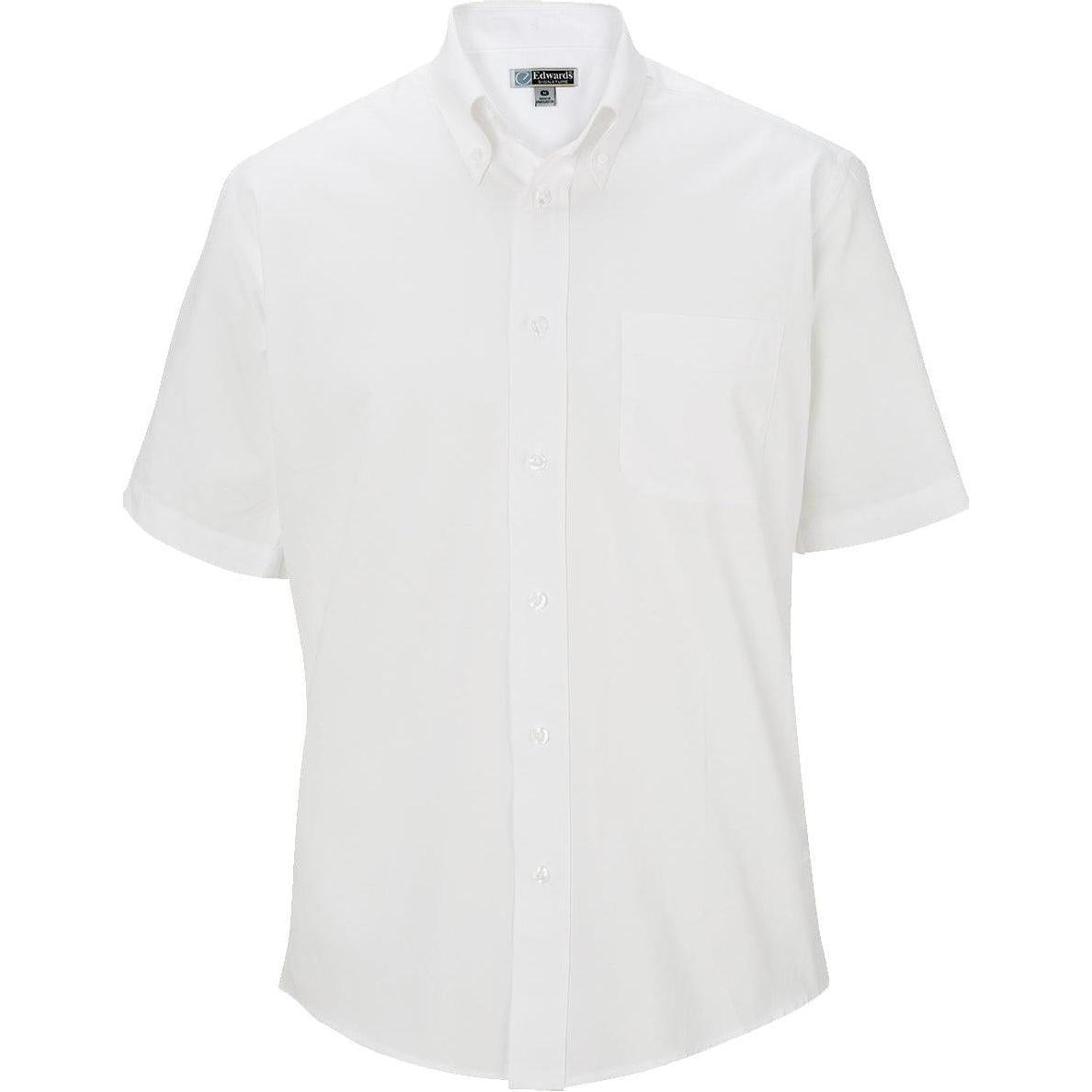 no-logo Edwards Pinpoint Oxford Shirt Short Sleeve
