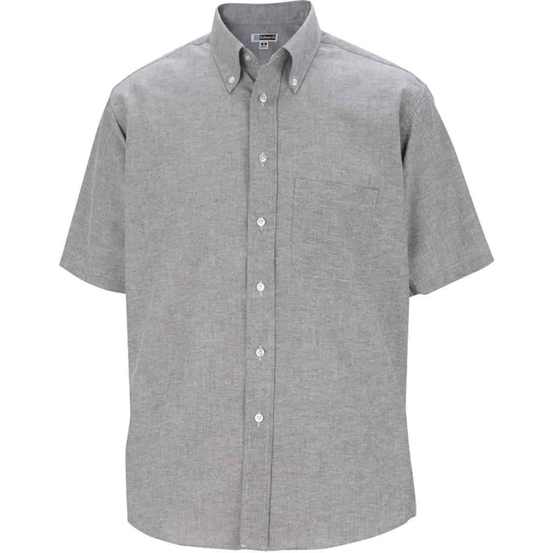 no-logo Edwards Short Sleeve Oxford Shirt