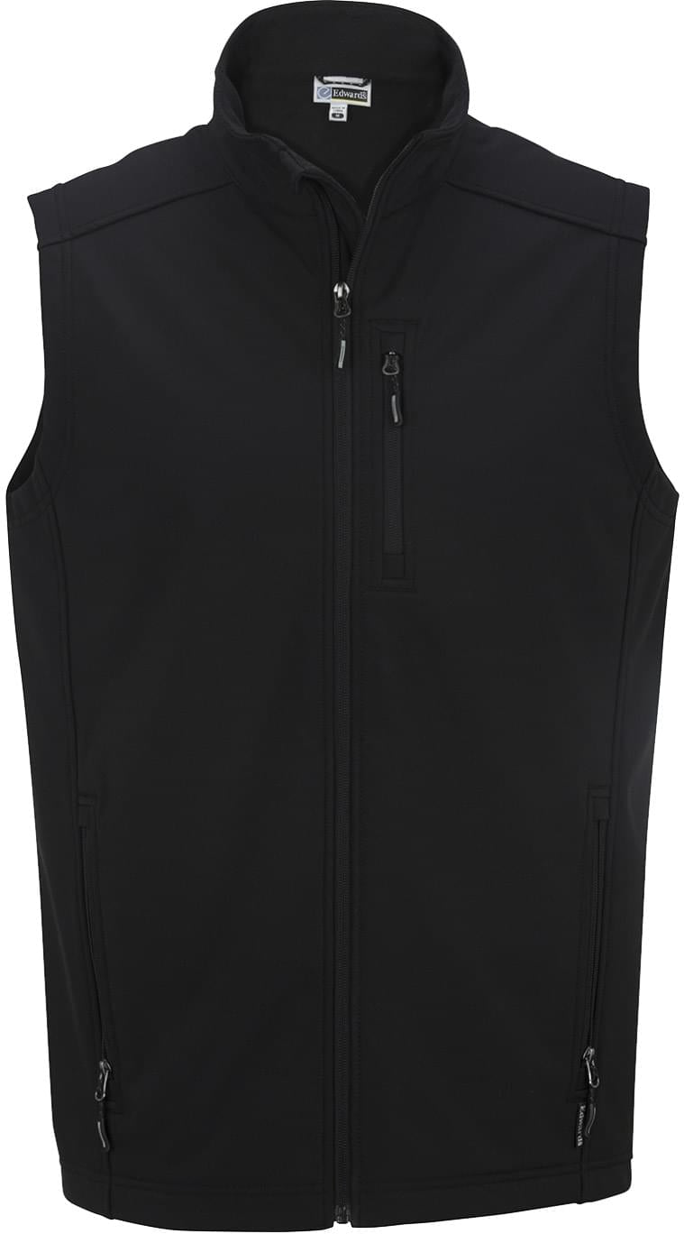 Edwards Soft Shell Vest 3425 with Custom Embroidery